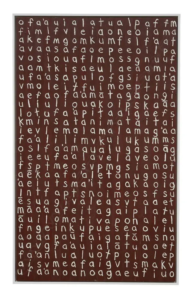 Andy Leleisi'uao (1969-) 'Reasons', Image 1++